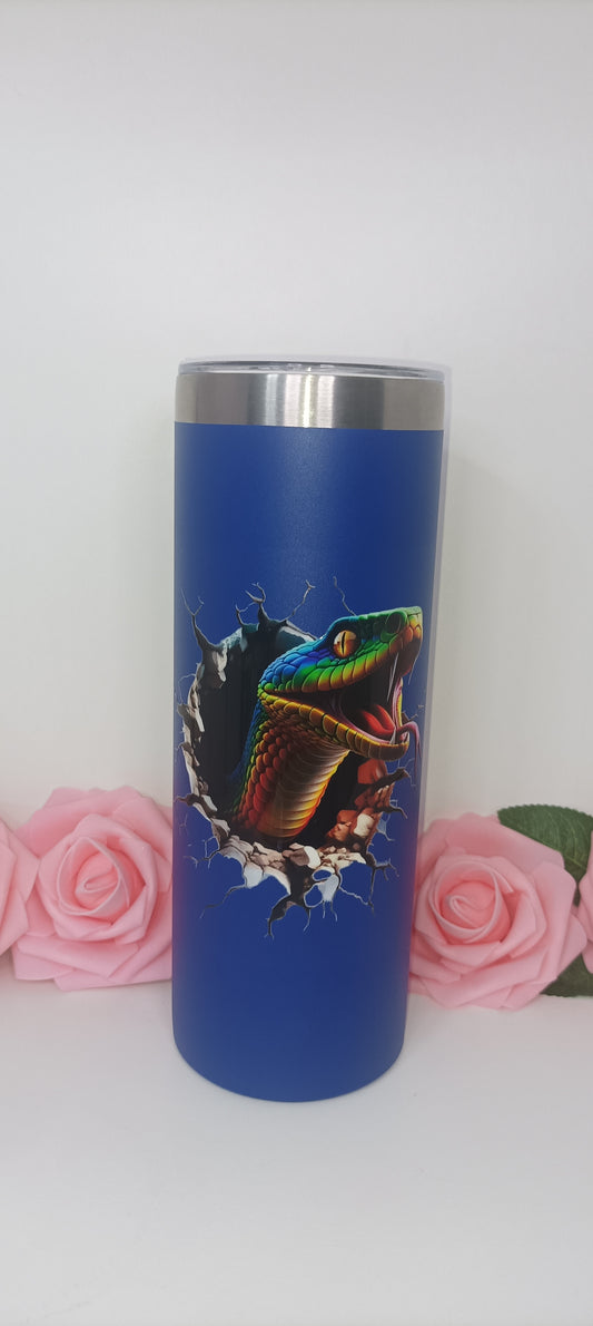Tumbler personnalisé serpent