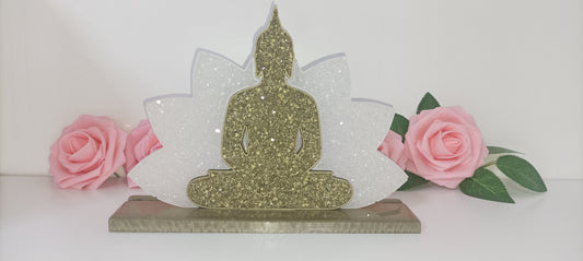 Bouddha et son lotus