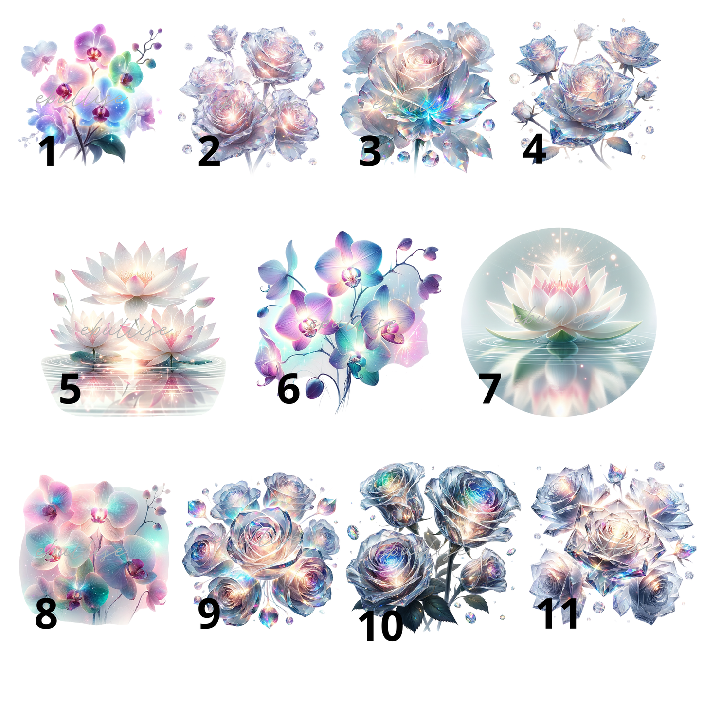 les lumineuses holographiques