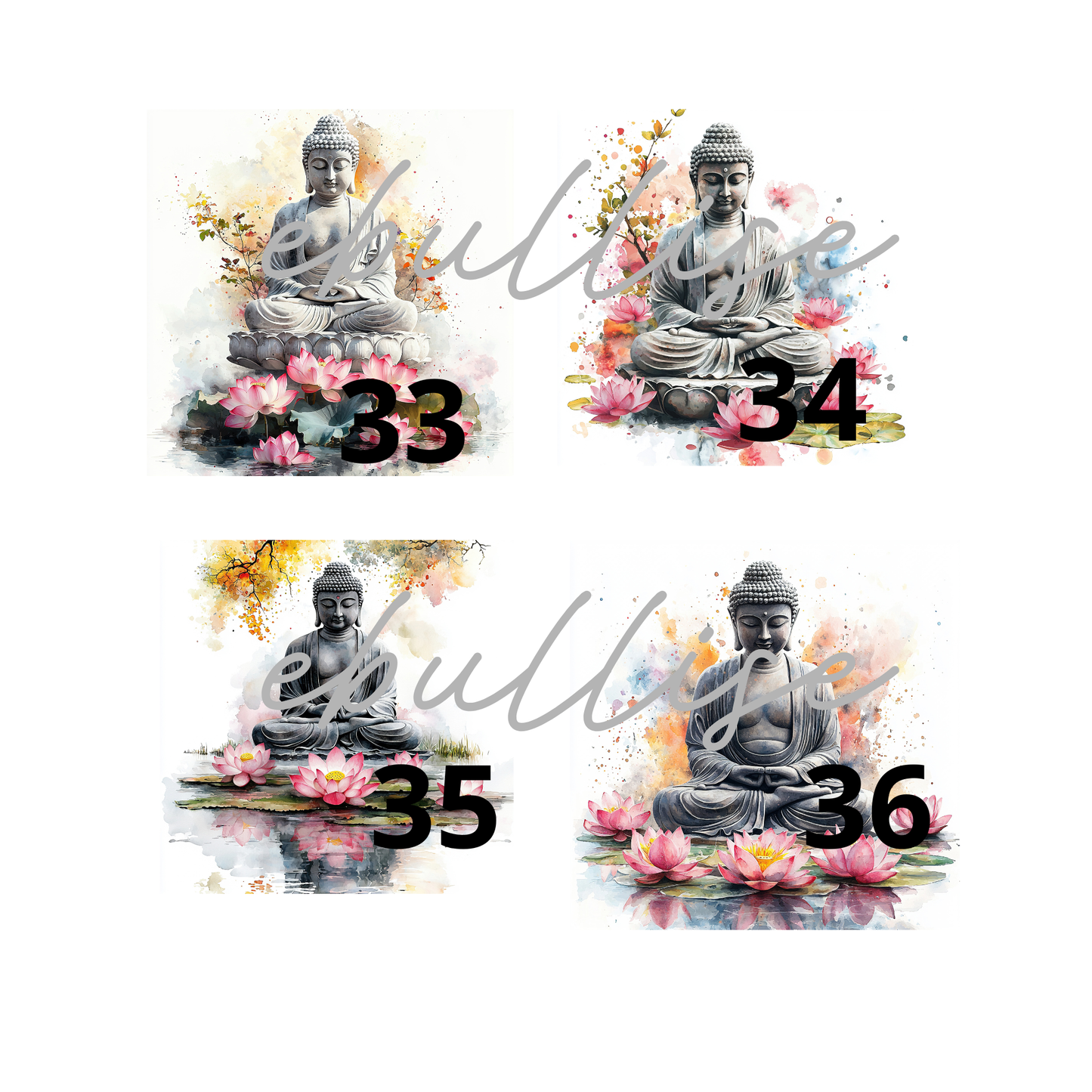 bouddha et fleurs