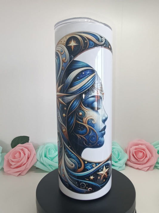 Tumbler isotherme lune féminine