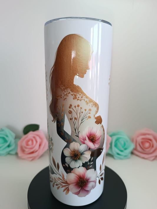 Tumbler isotherme bientôt maman