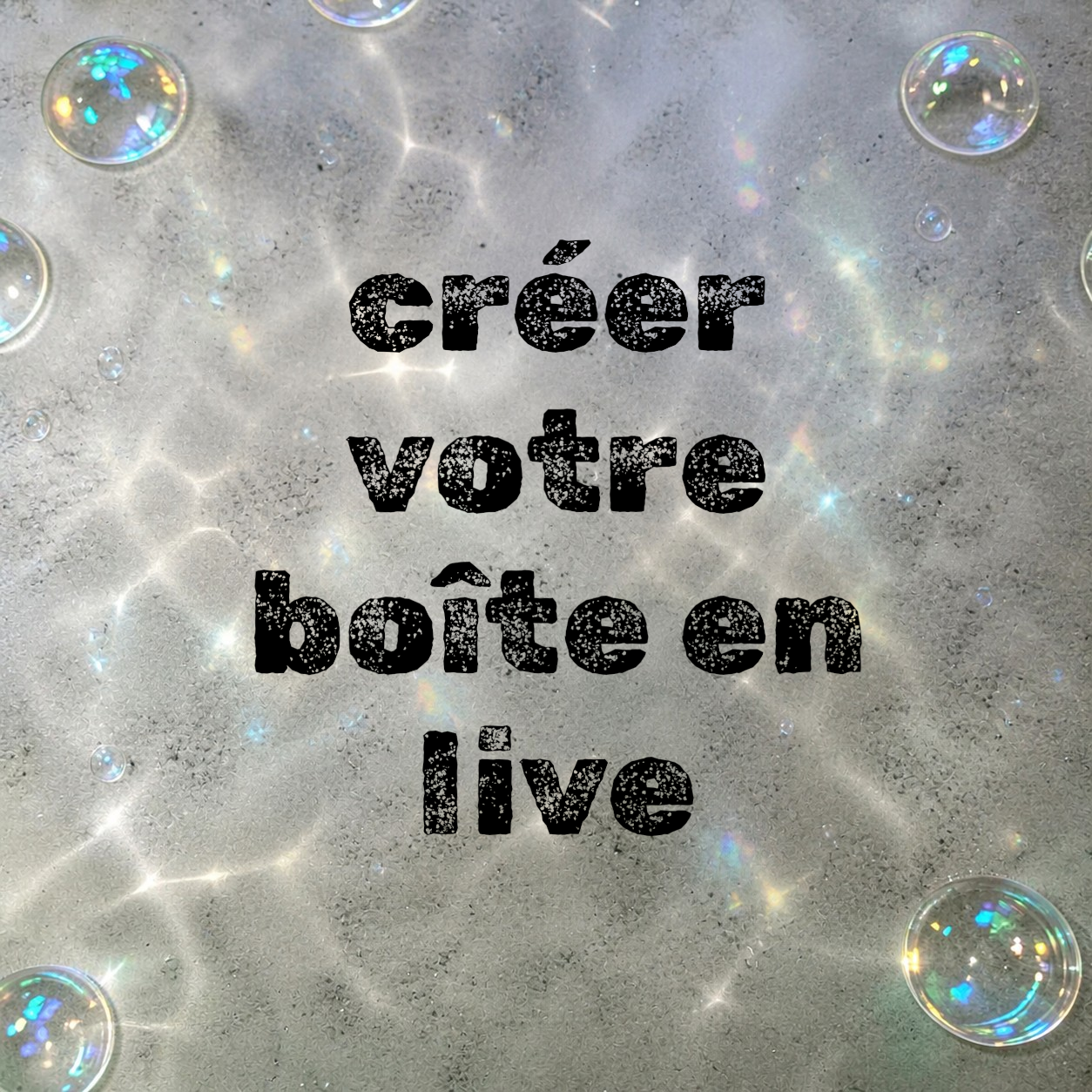 boîte ronde lisse et ses designs