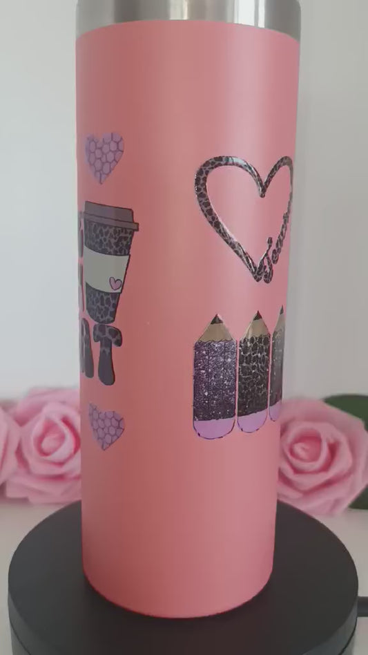 Tumbler personnalisé teacher