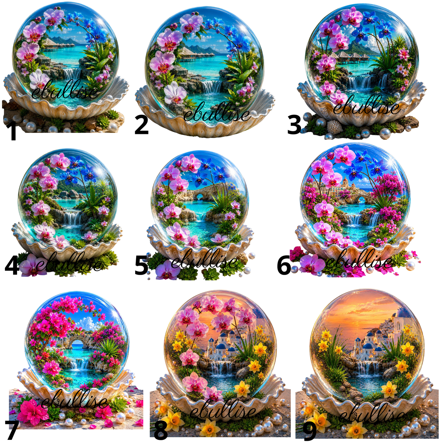 les bulles paradisiaques