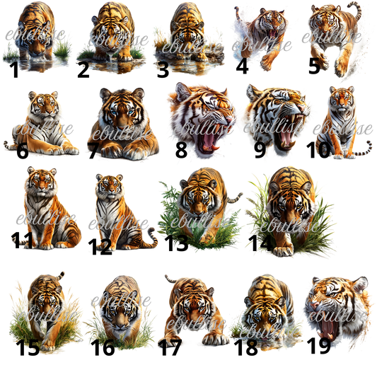 tigres majestueux