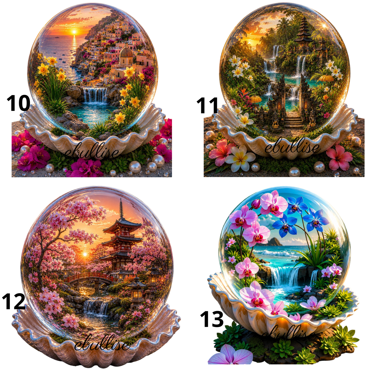 les bulles paradisiaques