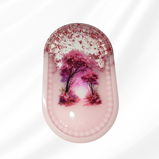 Vide poche ovale petites bulles