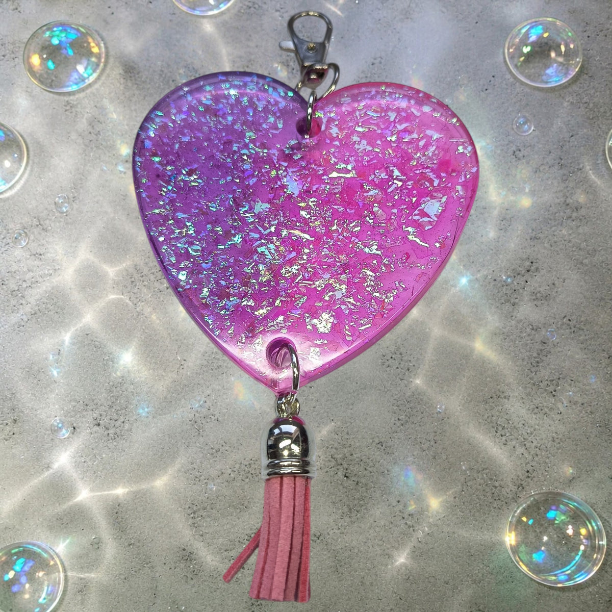 bijoux de sac coeur