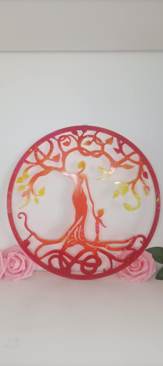 arbre de vie femme et enfant