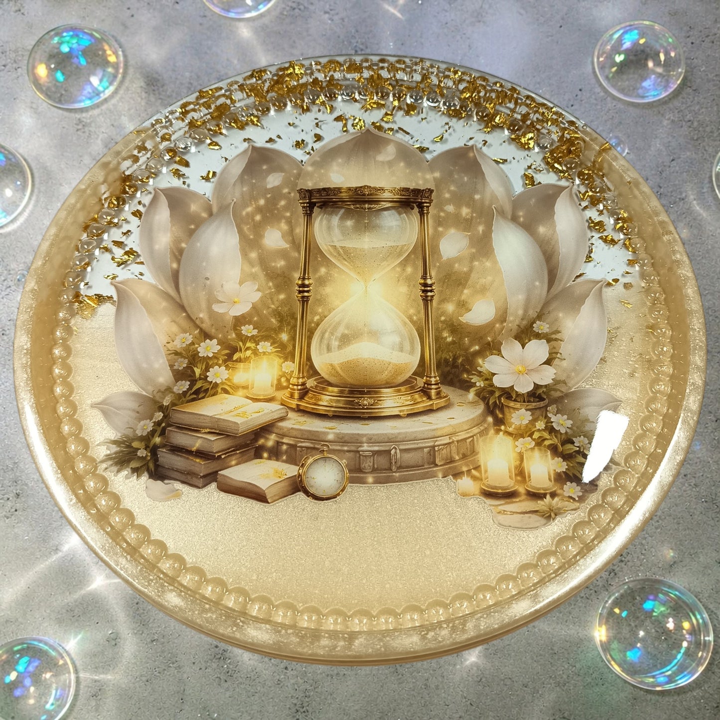 plateau moyen rond bulle