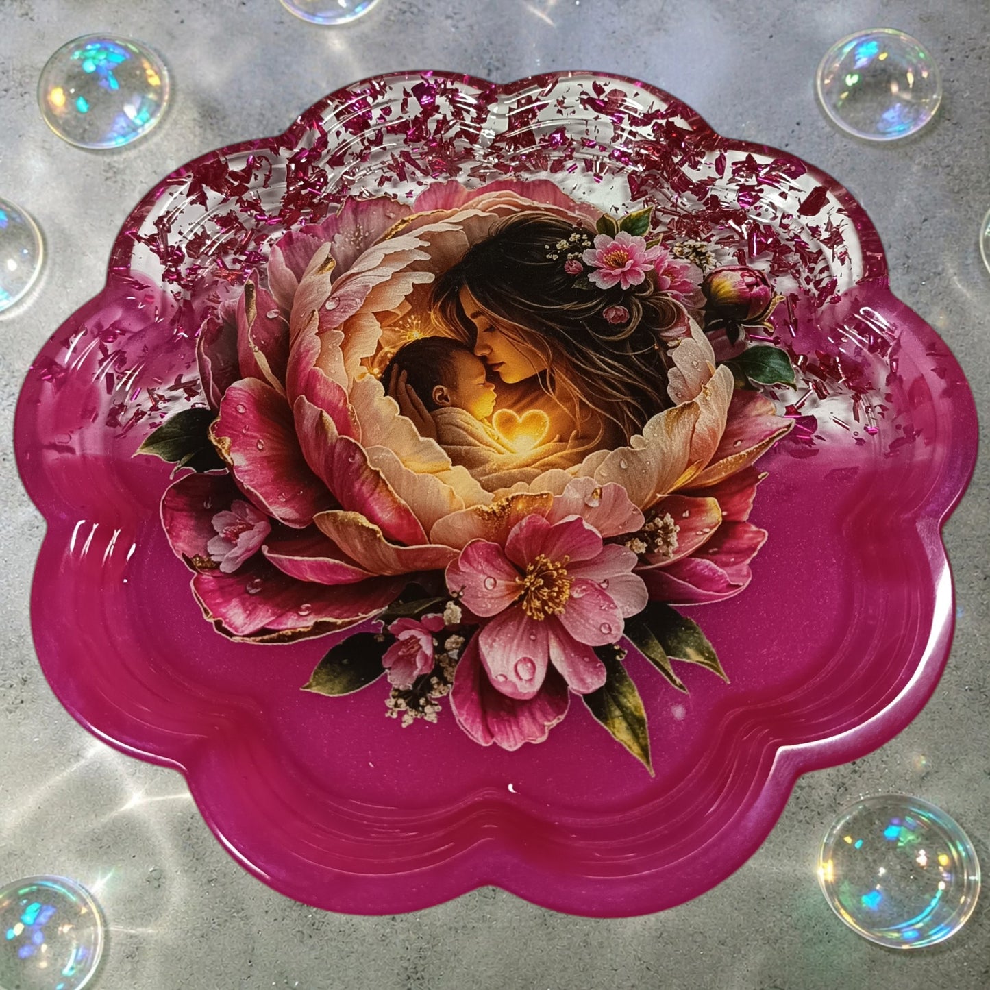 petit plateau fleur
