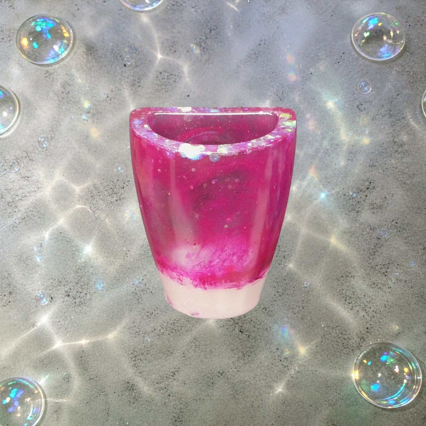 Mini vase aimanté